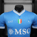 CAMISA VERSÃO PLAYER DO NAPOLI 25/26 AZUL