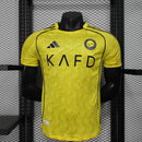 CAMISA VERSÃO PLAYER DO AL NASSR 25/26 AMARELO