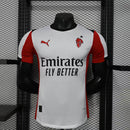 CAMISA VERSÃO PLAYER DO MILAN 25/26 BRANCO