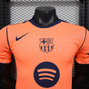 CAMISA VERSÃO PLAYER DO BARCELONA 25/26 LARANJA