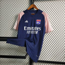 CAMISA DO LYON 23/24 AZUL TREINO