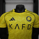 CAMISA VERSÃO PLAYER DO AL NASSR 25/26 AMARELO
